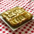 りんごとカスタードのケーキ
