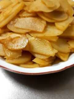 じゃがいものめんつゆカレー炒め-レシピのメイン写真
