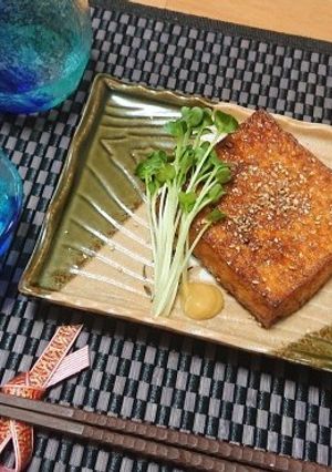 厚揚げの照り焼き-レシピのメイン写真