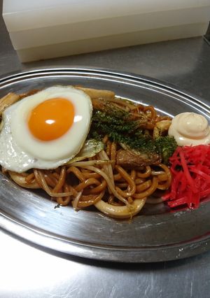 我が家のソース焼きそば-レシピのメイン写真