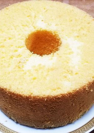 プレーンシフォンケーキ-レシピのメイン写真