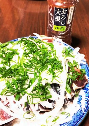 カツオのたたきおろしポン酢のせ-レシピのメイン写真