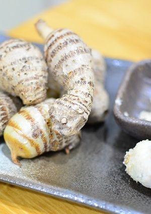 旬のサトイモで♬ホクホク茹で里芋★-レシピのメイン写真