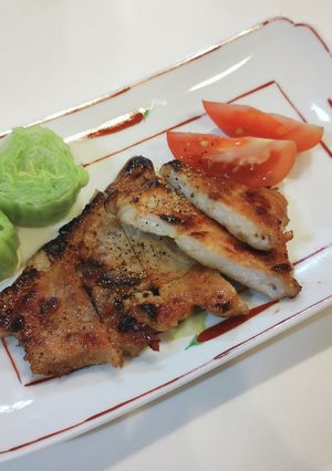 作り置き下味冷凍☆豚厚切り肉酒粕漬け-レシピのメイン写真
