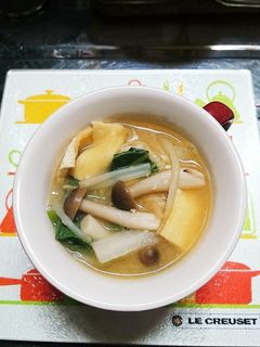 具たっぷりのお味噌汁q(^-^q)♪♪♪-レシピのメイン写真