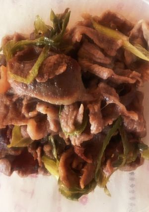 ラム肉の梅肉ソース和え-レシピのメイン写真