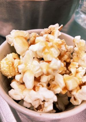 りんごシロップのポップコーン-レシピのメイン写真