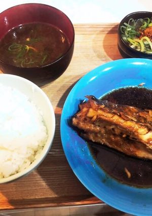 ご飯がすすむ　あま〜い白身魚の煮付け定食-レシピのメイン写真