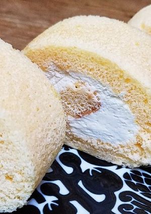 レモン味のロールケーキ-レシピのメイン写真