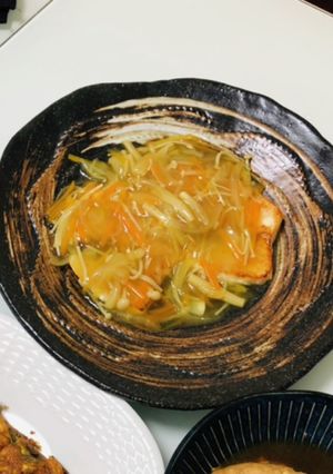 カジキマグロのカレー風味野菜あんかけ-レシピのメイン写真