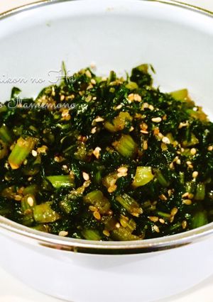 苦味軽減✨大根の葉の炒め物 ふりかけ-レシピのメイン写真
