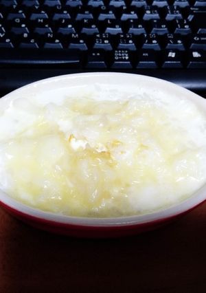 リゾット風牛乳茶漬け(~‾▿‾)~-レシピのメイン写真
