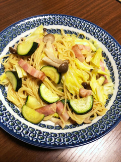 簡単ペペロンチーノ風パスタ-レシピのメイン写真