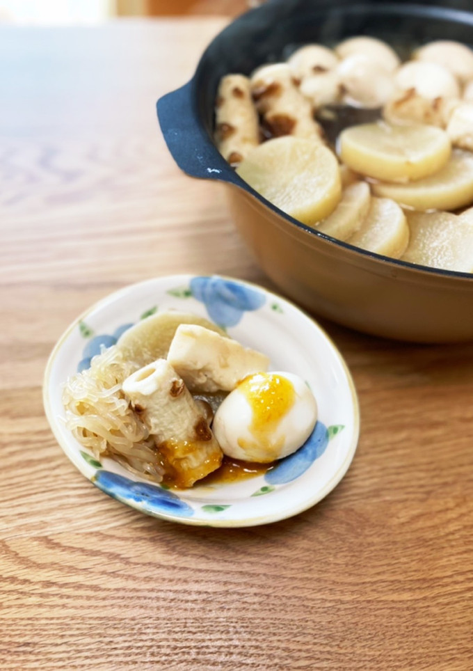 おでんをおろし大根ゆず仕立てで-レシピのメイン写真