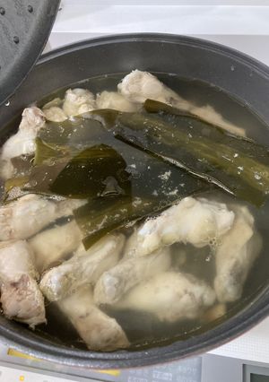 鶏のスープ(28cm鍋)-レシピのメイン写真
