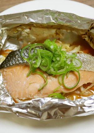 鮭のホイル焼き 【JA福井県】-レシピのメイン写真