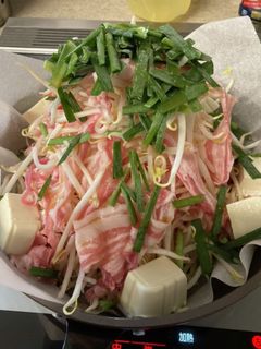 豚バラ蒸し鍋-レシピのメイン写真