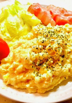 優しいお味な♡豆乳スクランブルエッグ♡-レシピのメイン写真