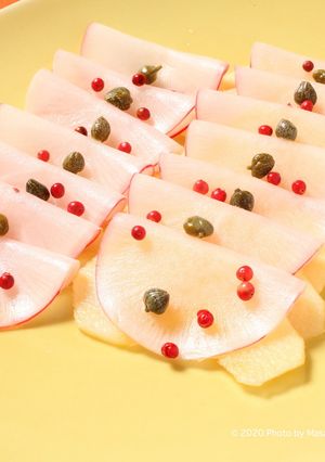 紅大根の甘酢漬け-レシピのメイン写真