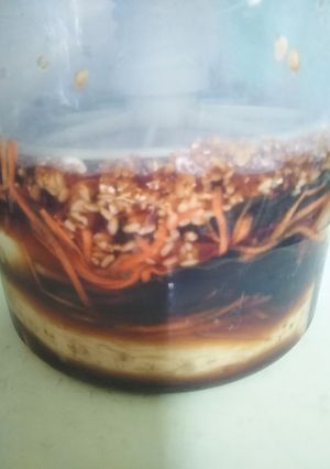 漬け物器で漬ける、干し大根の醤油麹漬け-レシピのメイン写真