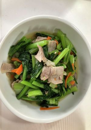小松菜の炒め物-レシピのメイン写真