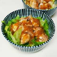 รูปของ 鶏もも肉のさっぱり丼