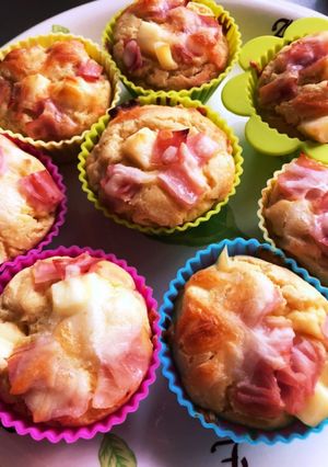 簡単&低糖質☆チーズたっぷりマフィン-レシピのメイン写真