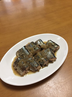 刻み玉ねぎで♪丸ごと秋刀魚-レシピのメイン写真