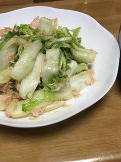白菜とツナの柚子醤油和え-レシピのメイン写真