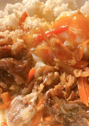 レンジで牛丼-レシピのメイン写真