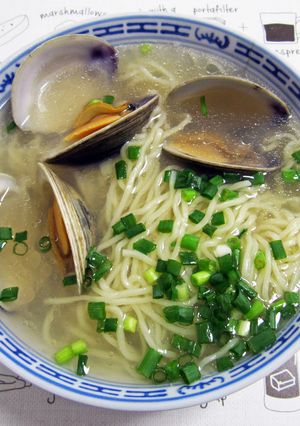 蛤ラーメン-レシピのメイン写真