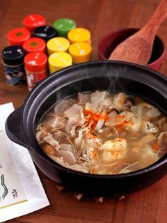 たっぷり秋野菜のすいとん汁-レシピのメイン写真