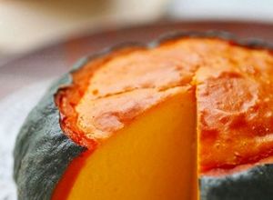 まるごとかぼちゃのベイクドチーズケーキ-レシピのメイン写真