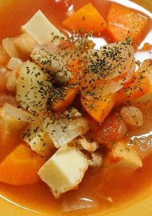 副菜に捕食に，栄養たっぷり週末スープ-レシピのメイン写真