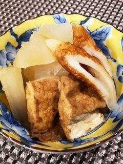 お大根と厚揚げの炊いたん-レシピのメイン写真
