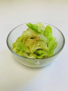 長ネギとキャベツの胡麻和え-レシピのメイン写真
