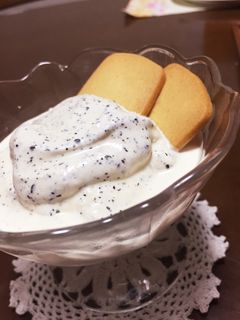 市販&手作りアイスで!簡単黒ゴマアイス♪-レシピのメイン写真