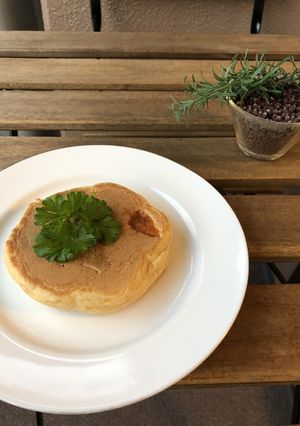 秋の味覚！超簡単！柿ホットケーキ♡-レシピのメイン写真