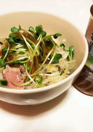 ベーコンとジャコの炊き込みご飯-レシピのメイン写真