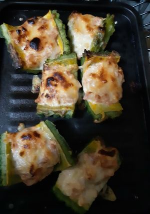 ゴーヤのツナマヨチーズ-レシピのメイン写真
