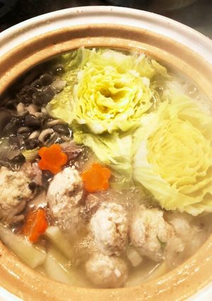 冬の鍋の日に♡(水炊きver.)-レシピのメイン写真