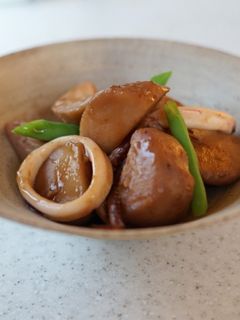 里いもといかの煮物-レシピのメイン写真