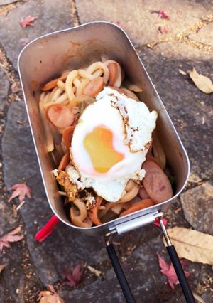 うどんナポリタン-レシピのメイン写真