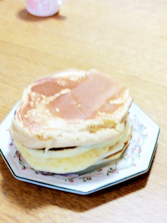 ふわふわホットケーキ-レシピのメイン写真