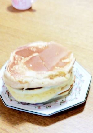 ふわふわホットケーキ-レシピのメイン写真