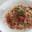 サバ缶とトマト缶で簡単*冷製パスタ