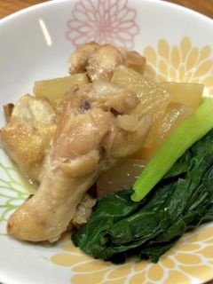 手羽元と大根のガリバタポン酢煮-レシピのメイン写真
