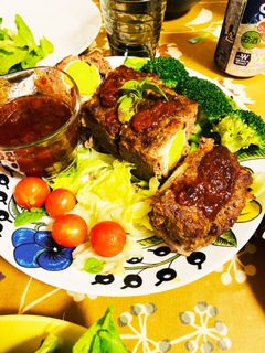 肉汁たっぷり簡単でヘルシーなミートローフ-レシピのメイン写真