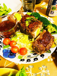 肉汁たっぷり簡単でヘルシーなミートローフ-レシピのメイン写真