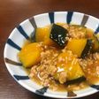 カボチャの鶏そぼろ煮 *☻*